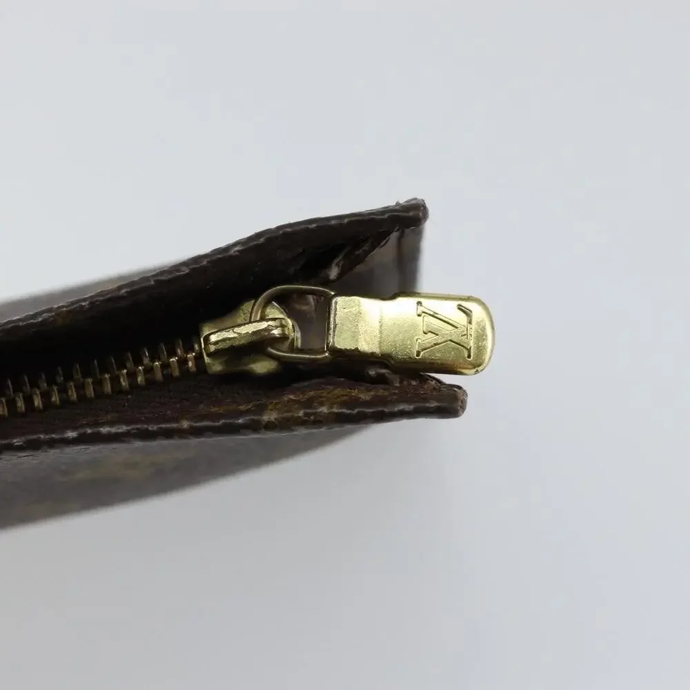 Louis Vuitton Monogram Bucket GM Accessory Pouch Brown
